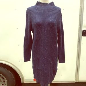 Halogen Mock Neck Sweater Dress